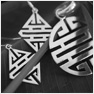 ‘Longevity’ Symbol Pendants & Earrings