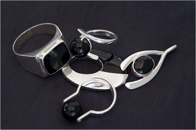 Sterling Silver & Onyx