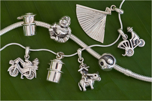 Sterling Silver Pendants & Charms for Drop and Pandora style bracelets