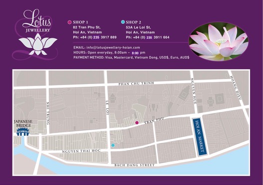 map of Hoi An Old Town